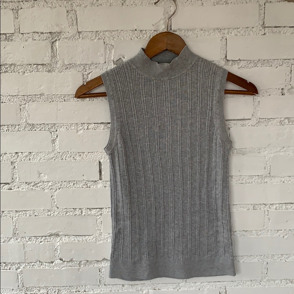 Ribbed knit tank top